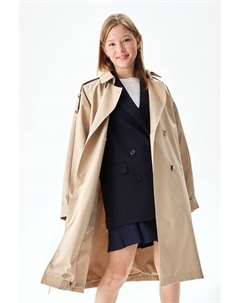 Плащ с поясом Смена