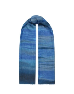 Платок из шелка и шерсти с принтом Eleganzza