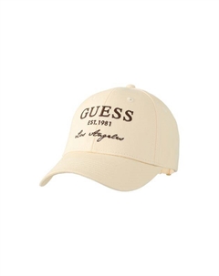 Бейсболка хлопковая с логотипом Guess