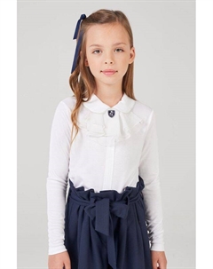 Блуза трикотажная с жабо Choupette