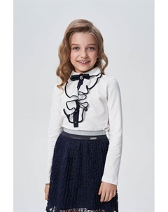 Блузка трикотажная с декором Choupette