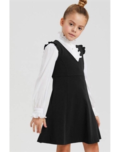 Сарафан с оборкой на плечах Silver spoon