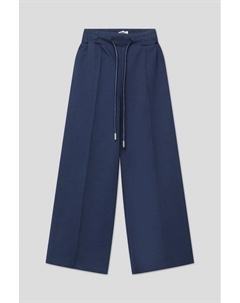 Брюки на кулиске свободного кроя со стрелками Gioco