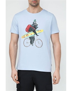 Футболка хлопковая с принтом Blend