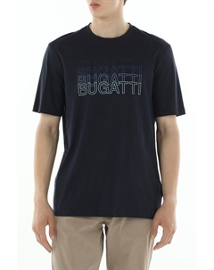 Футболка хлопковая с логотипом Bugatti