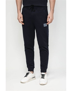 Хлопковые брюки из мягкого футера Hugo