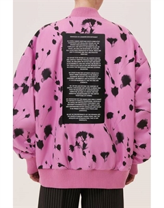 Бомбер двусторонний с принтом Nonconformist Be Authentic Eve&esther