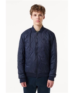 Куртка стеганая с трикотажными манжетами Lacoste