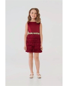 Платье с бахромой и пайетками Choupette