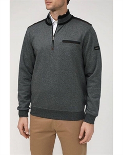 Пуловер с воротником на молнии Bugatti