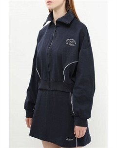 Толстовка хлопковая на молнии Guess