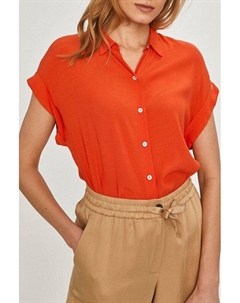 Блуза из вискозы с коротким рукавом Calvin klein