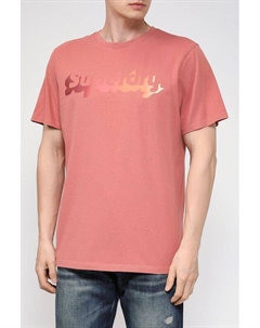 Хлопковая футболка с принтом Superdry