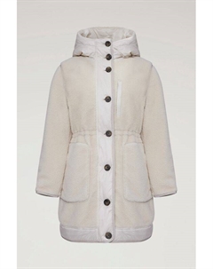 Куртка утепленная комбинированная на кулиске Woolrich