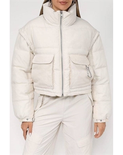 Свободный пуховик-трансформер 2в1 Calvin klein jeans