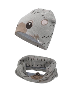 Набор из шапки и шарфа с добавлением шерсти Molo