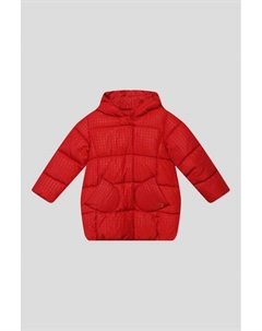 Утепленное пальто с капюшоном Mayoral