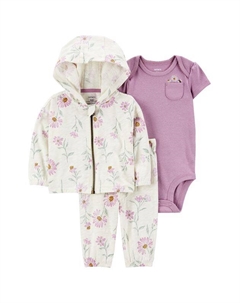 Комплект из боди, кардигана и брюк Carter`s