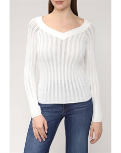 Пуловер V-вырез ажурный Rinascimento