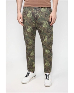 Хлопковые брюки с принтом Scotch&soda