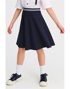 Юбка трикотажная на эластичном поясе Смена