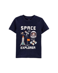 Футболка с принтом Carter`s