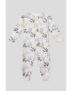 Трикотажный комбинезон из хлопка с принтом Aspaya