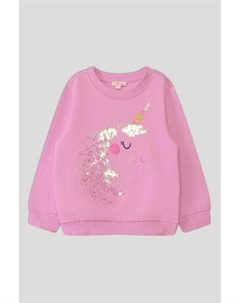 Свитшот с вышивкой и декором Dpam