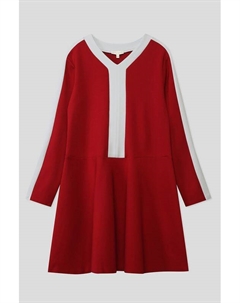 Платье с контрастной отделкой Silver spoon life