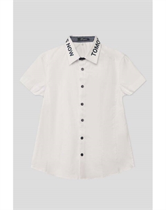 Хлопковая рубашка с принтом Choupette