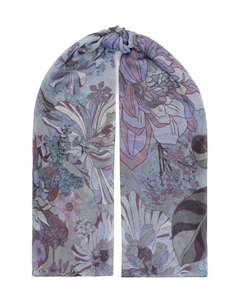 Платок из шелка и хлопка Eleganzza