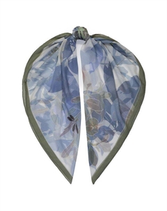 Шелковый платок с принтом Eleganzza