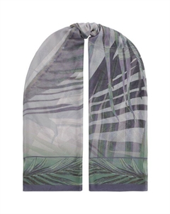 Шелковый платок с принтом Eleganzza