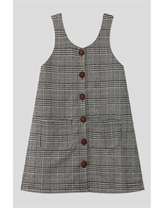 Платье с принтом гусиная лапка Minoti