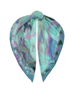 Шелковый платок с принтом Eleganzza