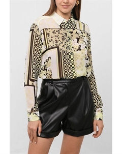 Рубашка из вискозы с принтом Hugo