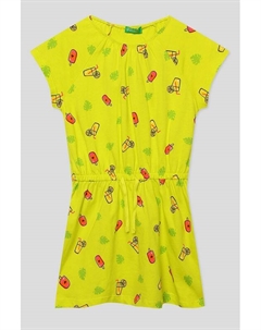 Платье с кулиской на талии Benetton