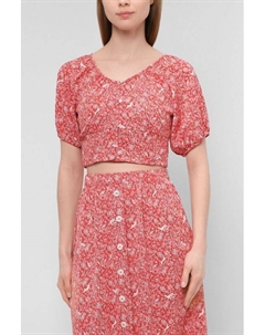 Укороченная блуза с принтом Only