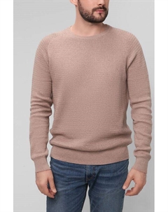 Хлопковый джемпер фактурной вязки Construe