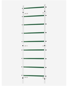 Металлическая шведская стенка Белая ступени ПВХ зеленые, Желтый Westsport