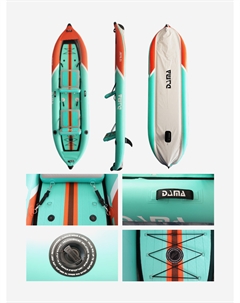 Надувной двухместный каяк DF-KAYAK 02 390*98 СМ, Мультицвет Dama