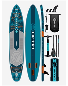 Надувная SUP-доска WAVE ROLLING STD, 11'6" 351*86*15 см сапборд, Синий Hicoo