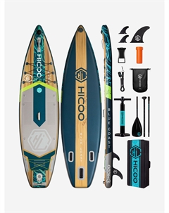 Надувная SUP-доска Blue Coast STD, 11' 335*86*15 см, Голубой Hicoo