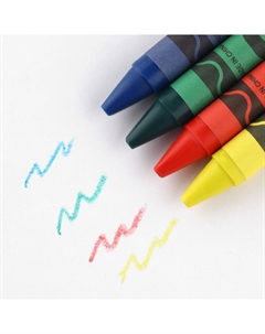 Подарочный набор блокнот-раскраска, трафарет, наклейки и восковые мелки Artfox