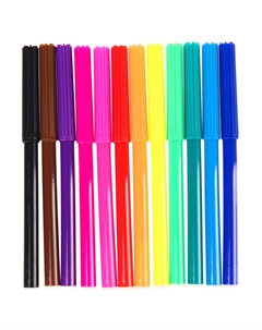 Фломастеры, 12 цветов Artfox study