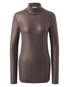 Водолазка из хлопка и вискозы Brunello cucinelli