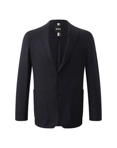 Пиджак из хлопка и вискозы Boss