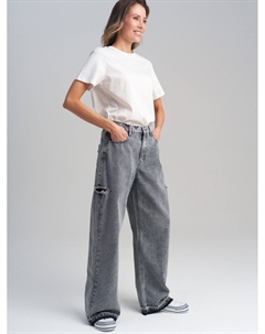 Брюки текстильные джинсовые для женщин Playtoday adults