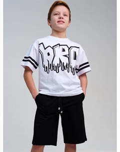 Комплект трикотажный для мальчиков: фуфайка (футболка), шорты Playtoday tween