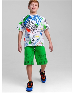 Фуфайка трикотажная для мальчиков (футболка) Playtoday tween